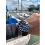 Campagnolo Szilikon Óraszíj Ívelt Fekete - 22mm / L -120/80mm