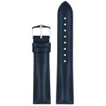 Hirsch Kent Sötétkék óraszíj - 22mm / L -120/80mm