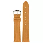 Hirsch Camelgrain Világosbarna óraszíj - 22mm / L -120/80mm