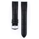 Hirsch Duke Fekete óraszíj - 23mm / L -120/80mm