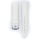 Hirsch Duke Fehér óraszíj - 12mm / M - 110/70mm