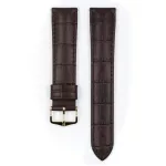 Hirsch Duke Sötétbarna óraszíj - 16mm / M -110/70mm