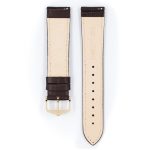 Hirsch Duke Sötétbarna óraszíj - 22mm / M -110/70mm