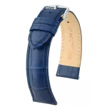 Hirsch Duke Sötétkék óraszíj - 20mm / S - 100/60mm