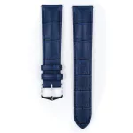 Hirsch Duke Sötétkék óraszíj - 20mm / S - 100/60mm