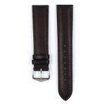 Hirsch Merino Sötétbarna óraszíj - 20mm / L -120/80mm