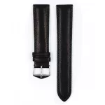 Hirsch Merino Fekete óraszíj - 19mm / L -120/80mm