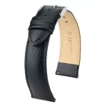 Hirsch Kansas Fekete óraszíj - 19mm / L -120/80mm