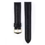 Hirsch Ascot Fekete óraszíj - 19mm / L -120/80mm