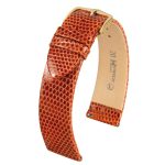 Hirsch Lizard Világosbarna óraszíj - 16mm / M - 110/70mm