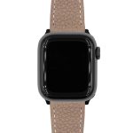 Hirsch Bologna Taupe óraszíj - 19mm / L -120/80mm