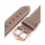 Hirsch Bologna Taupe óraszíj - 20mm / L -120/80mm