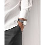 Hirsch Bologna Fekete óraszíj - 18mm / M - 110/70mm