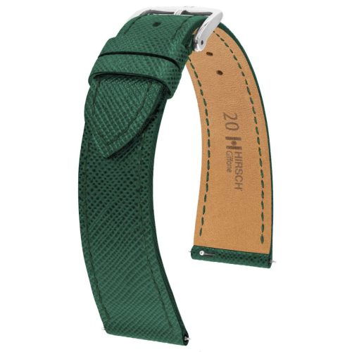 Hirsch Giffone Zöld óraszíj - 22mm / L -120/80mm