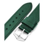 Hirsch Giffone Zöld óraszíj - 22mm / L -120/80mm