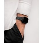 Hirsch Giffone Fekete óraszíj - 22mm / L -120/80mm