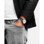 Hirsch Louisianalook Sötétkék óraszíj - 18mm / L -120/80mm