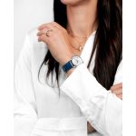 Hirsch Louisianalook Sötétkék óraszíj - 18mm / L -120/80mm