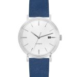 Hirsch Osiris Nubuck Sötétkék óraszíj - 20mm / M - 110/70mm