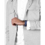 Hirsch Osiris Nubuck Sötétkék óraszíj - 20mm / M - 110/70mm