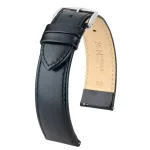 Hirsch Osiris Fekete óraszíj - 19mm / L -120/80mm