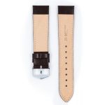 Hirsch Osiris Sötétbarna óraszíj - 20mm / M -110/70mm