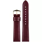 Hirsch Osiris Burgundi óraszíj - 16mm / M -110/70mm