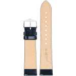 Hirsch Osiris Sötétkék óraszíj - 18mm / M - 110/70mm