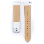 Hirsch Toronto Fehér óraszíj - 24mm / M - 110/70mm