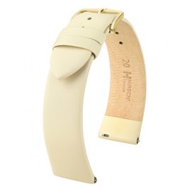 Hirsch Toronto Bézs óraszíj - 12mm / M - 110/70mm