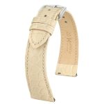 Hirsch Aristocrat Bézs óraszíj - 18mm / L -120/80mm