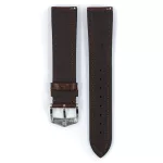 Hirsch Lucca Sötétbarna óraszíj - 22mm / L -120/80mm