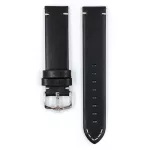 Hirsch Ranger Fekete óraszíj - 22mm / L -120/80mm