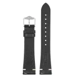 Hirsch Bagnore Fekete óraszíj - 19mm / L -120/80mm