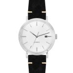 Hirsch Serro Fekete óraszíj - 22mm / L -120/80mm