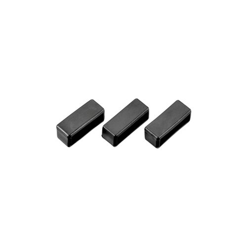 Herzog Fekete PVC Óraszíj Bújtató 18mm