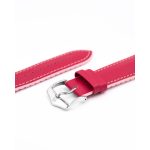 Hirsch Lindsey Sötétrózsaszín óraszíj - 20mm / M - 110/70mm