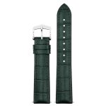 Hirsch Paul Sötétzöld óraszíj - 22mm / L -120/80mm