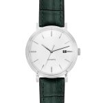 Hirsch Paul Sötétzöld óraszíj - 22mm / L -120/80mm