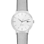 Hirsch Arne Szürke óraszíj - 22mm / L -120/80mm