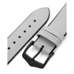 Hirsch Arne Szürke óraszíj - 22mm / L -120/80mm