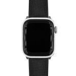 Hirsch Arne Fekete Apple Watch óraszíj - 22mm / L -120/80mm