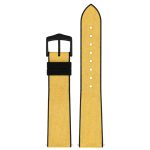 Hirsch Arne Citromsárga óraszíj - 20mm / L -120/80mm