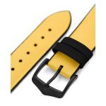 Hirsch Arne Citromsárga óraszíj - 20mm / L -120/80mm