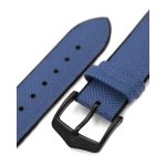 Hirsch Arne Kék óraszíj - 20mm / L -120/80mm