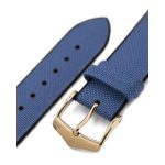 Hirsch Arne Kék óraszíj - 20mm / L -120/80mm