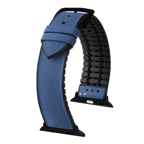 Hirsch Arne Kék Apple Watch óraszíj - 22mm / L -120/80mm