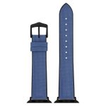 Hirsch Arne Kék Apple Watch óraszíj - 22mm / L -120/80mm