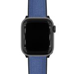 Hirsch Arne Kék Apple Watch óraszíj - 22mm / L -120/80mm