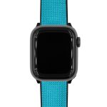 Hirsch Arne Türkizkék óraszíj - 20mm / L -120/80mm